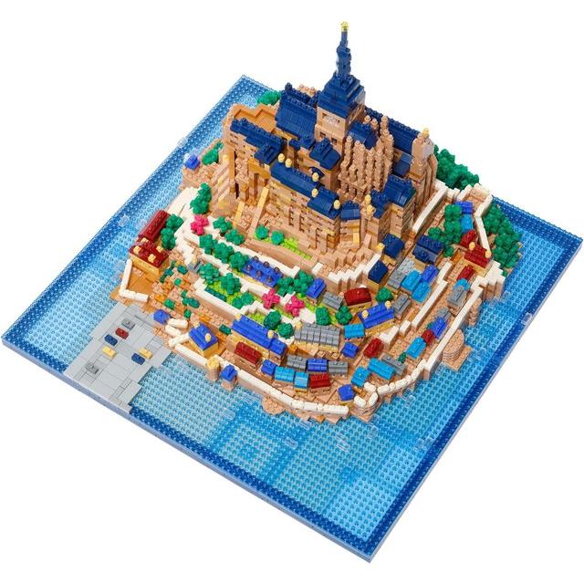 ナノブロック nanoblock モン・サン・ミシェル デラックスエディション NB-059 難易度5の画像