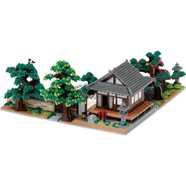 ナノブロック nanoblock 日本庭園 デラックスエディション NB-064