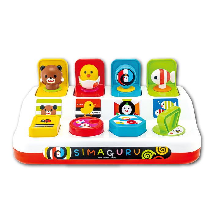 しましまぐるぐる パカッとできた！かくれんぼスイッチ : トイ