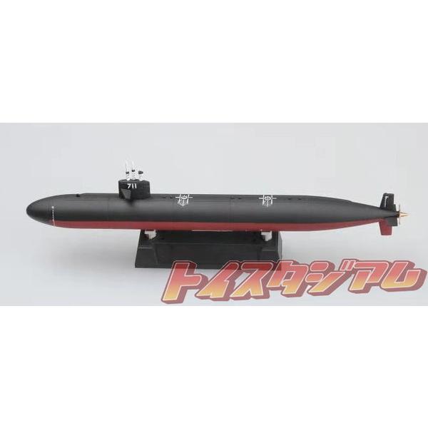 童友社 1/700 世界の潜水艦 No.15 アメリカ海軍 SSN-711