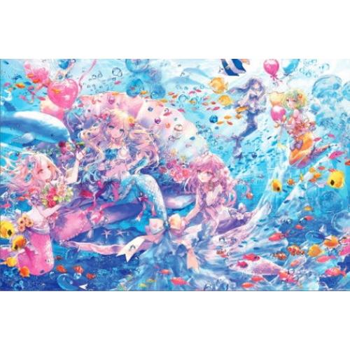 マーメイド パーティファンタジーアート ジグソーパズル 1000ピース　おにねこ ジグソーパズル 1000ピース ファンタジックアート（おにねこ