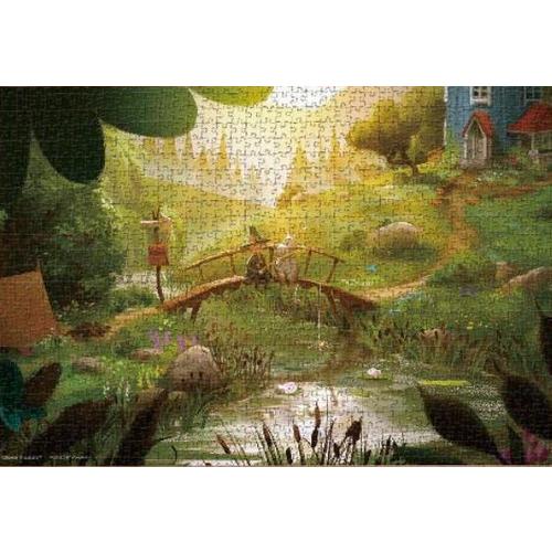 ジグソーパズル 1000コンパクトピース ムーミン 世界でいちばん最後の