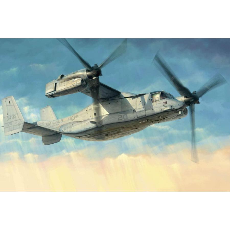 エアクラフトシリーズ 1/48 MV-22 オスプレイ プラモデル(81769) HOBBY BOSS(ホビーボス) HOBBY BOSS 1/48 MV-22 オスプレイ エアクラフトシリーズ プラモデル