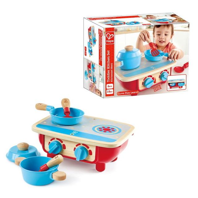 どこでもキッチンセット E3170 知育玩具 Hape（ハペ） : トイ 