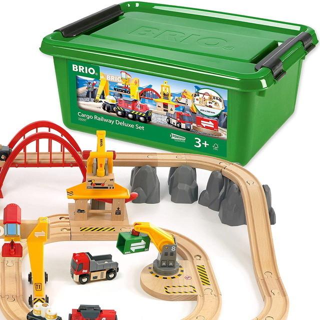 ラッピング不可/同梱不可】カーゴレールデラックスセット BRIO ブリオ