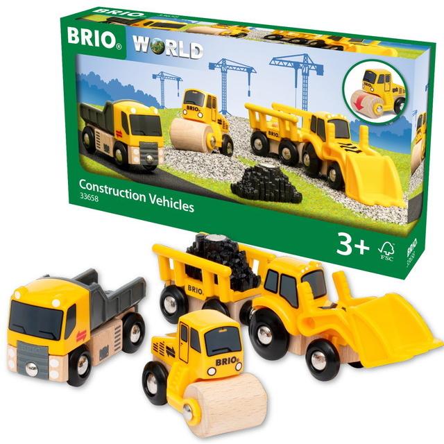 工事車両セット 33658 木製 おもちゃ ブリオ BRIO : トイスタジアム