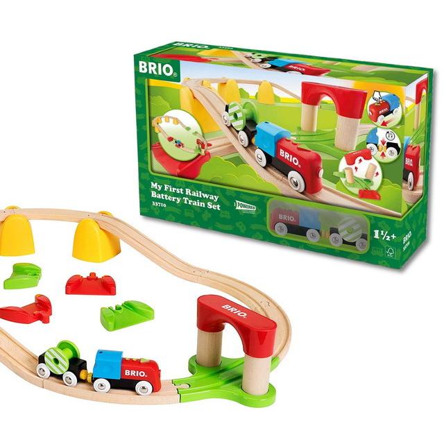 あは　3/6まで　お取り置き マイファースト バッテリーパワーレールセット 33710 知育玩具 BRIO