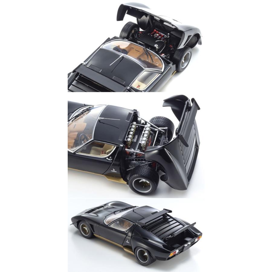 京商オリジナル 1/18 ランボルギーニ ミウラ SVR (ブラック 京商オリジナル 1/18 ランボルギーニ ミウラ SVR (ブラック