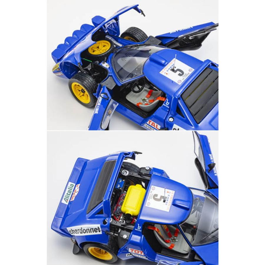 京商オリジナル 1/18 ランチア ストラトス HF 1976 ツール・ド・コルス #5 完成品ダイキャストミニカー KS08130C　送料無料｜toystadium-jigsaw｜04