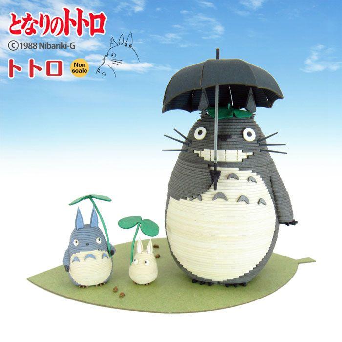 3D立体パズル ペーパークラフト みにちゅあーとキット ジブリ 3D立体パズル ペーパークラフト みにちゅあーとキット ジブリ