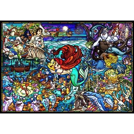 ジグソーパズル 1000ピース トル・マーメイド ストーリー ピュアホワイト 51x73.5cm DP-1000-033｜toystadium-jigsaw