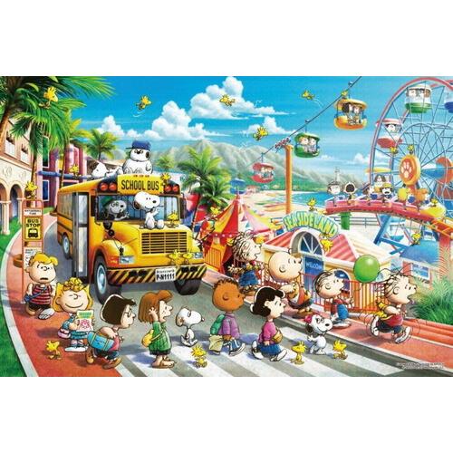 ジグソーパズル 1000ピース ピーナッツ スヌーピー ビーチサイドランド 50x75cm 12-518s｜toystadium-jigsaw