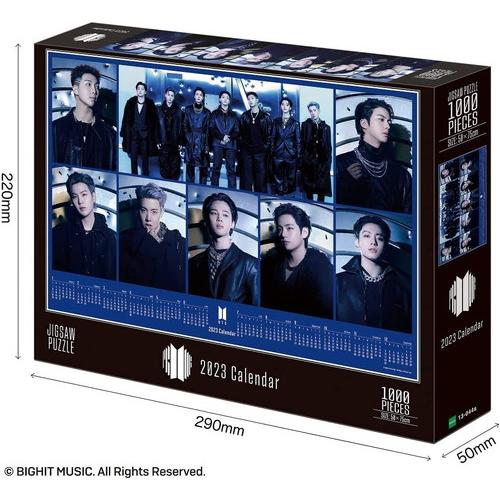 ジグソーパズル 1000ピース BTS Proof 2023 Calendar 50x75cm 13-044s｜toystadium-jigsaw｜03