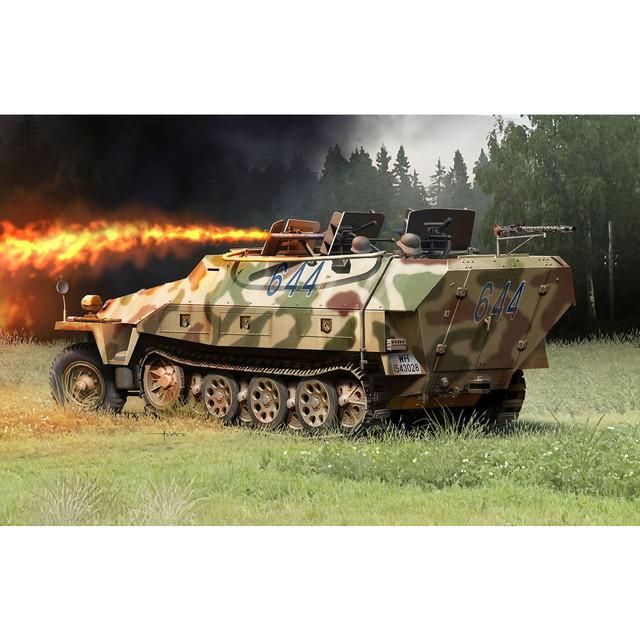 ドラゴン 1/35 WW.II ドイツ軍 Sd.Kfz.251/16 D型 火焔放射タイプ EZ