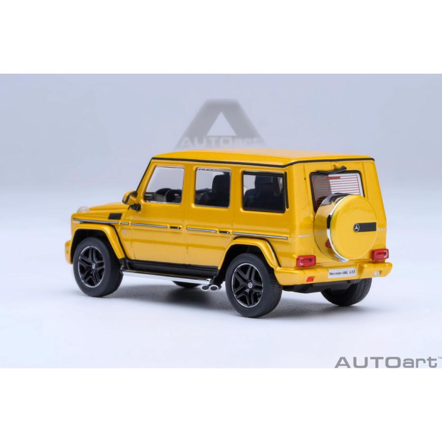 AUTOart 1/64 メルセデス AMG G63 2017 (イエロー) 完成品ミニカー