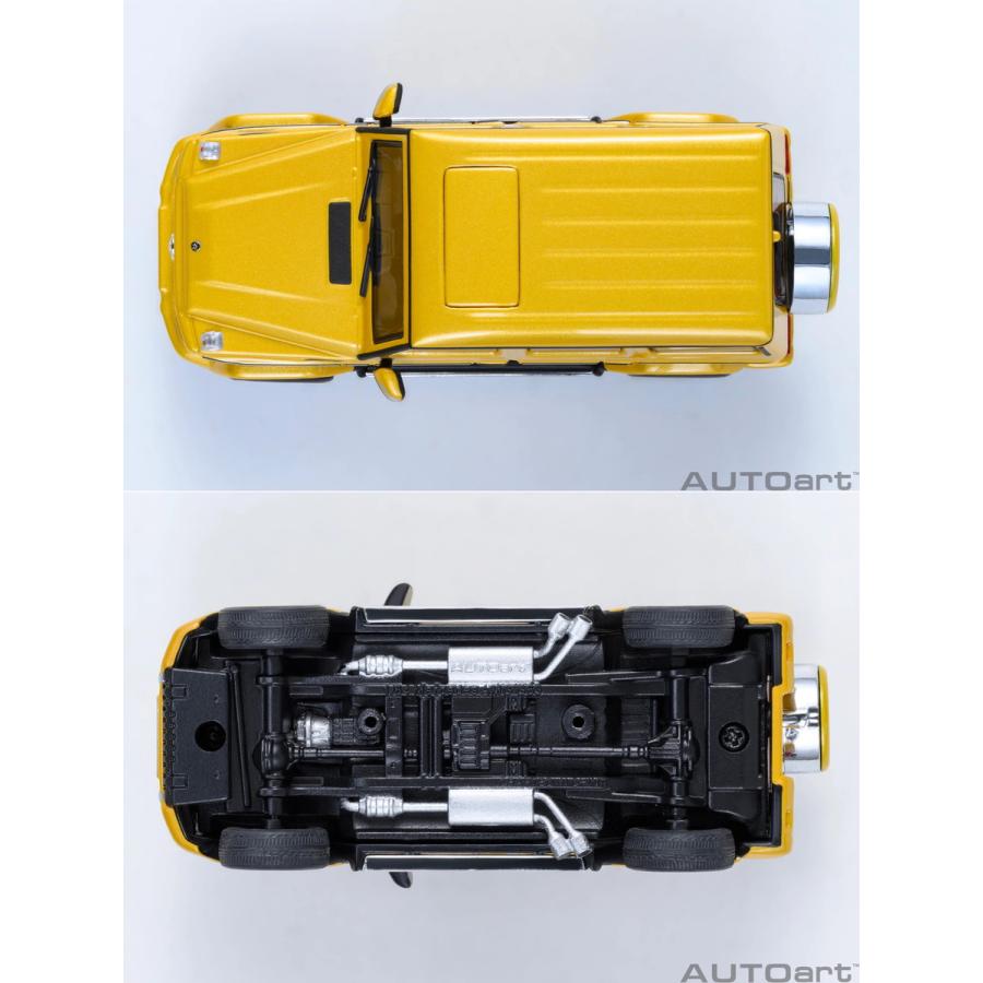 AUTOart 1/64 メルセデス AMG G63 2017 (イエロー) 完成品ミニカー