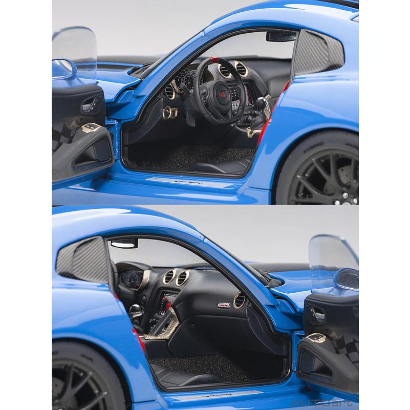 AUTOart 1/18 ダッジ バイパー ACR ブルー/ブラック・ストライプ 完成