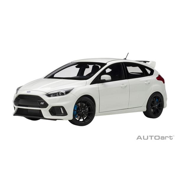 AUTOart 1/18 フォード フォーカス RS ホワイト 完成品ミニカー 72951