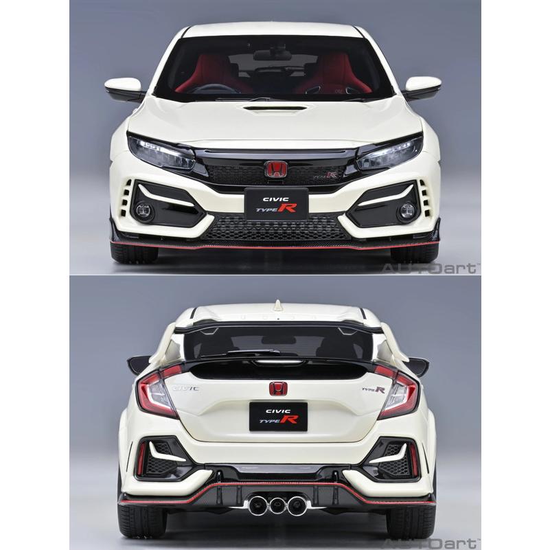 AUTOart 1/18 ホンダ シビック タイプR (FK8) 2021 チャンピオンシップ