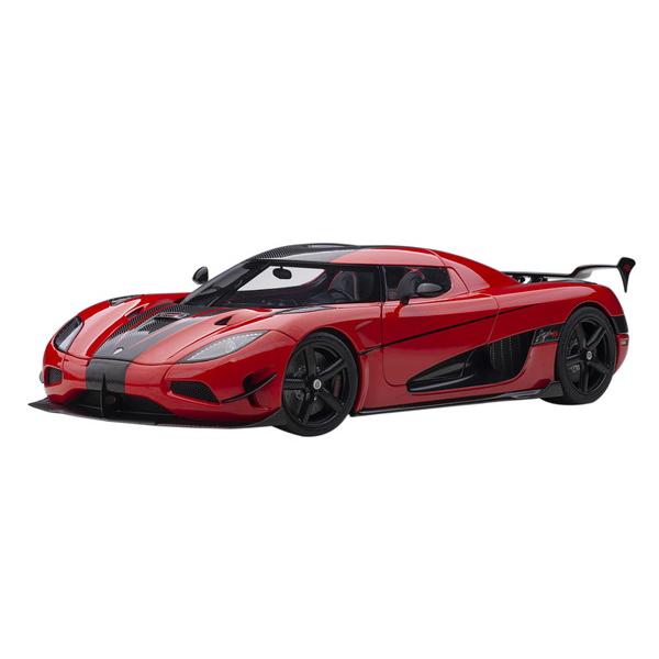 AUTOart 1/18 ケーニグセグ アゲーラ RS レッド/カーボンブラック 完成
