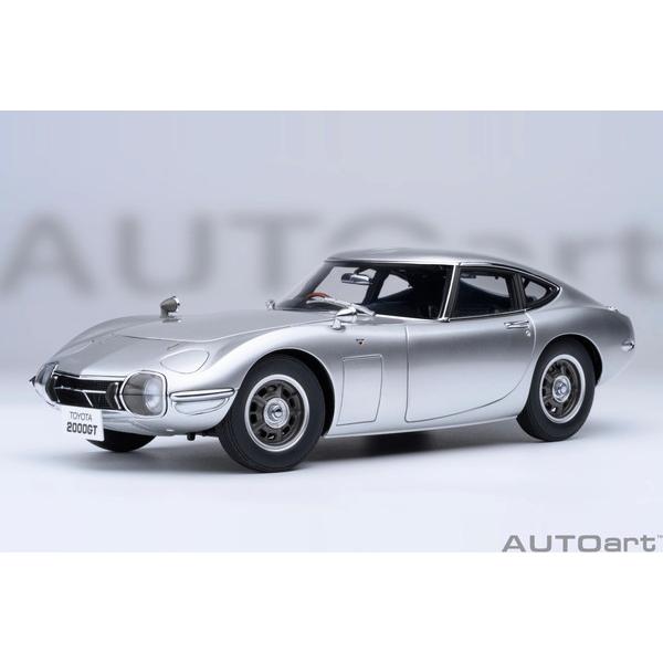 AUTOart 1/18 トヨタ 2000GT 1967 シルバー 完成品ミニカー 78548 送料