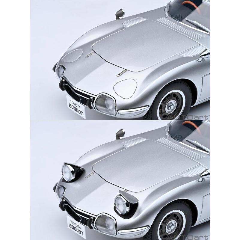 2000GT【プロフをご確認ください】 予約 YM model 1/64 トヨタ Toyota 2000GT pearl white