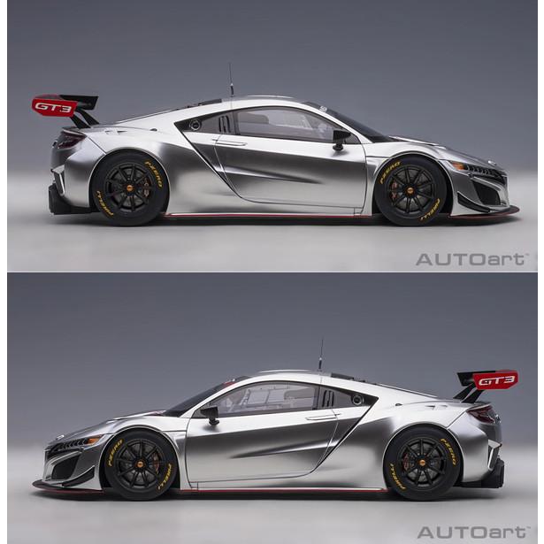 1/18 ホンダ NSX GT3 2018(ハイパー・シルバー) 完成品 ミニカー(81897) AUTOart(オートアート) Amazon.co.jp: AUTOart 1/18 ホンダ NSX GT3 2018 ハイパー