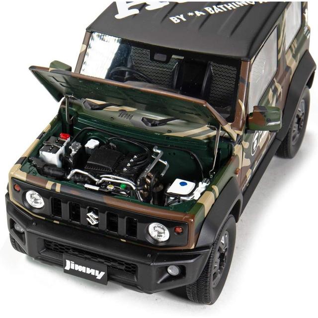 BM CREATIONS 1/18 スズキ ジムニー (JB74) 2018 X POP RACE Aape RHD