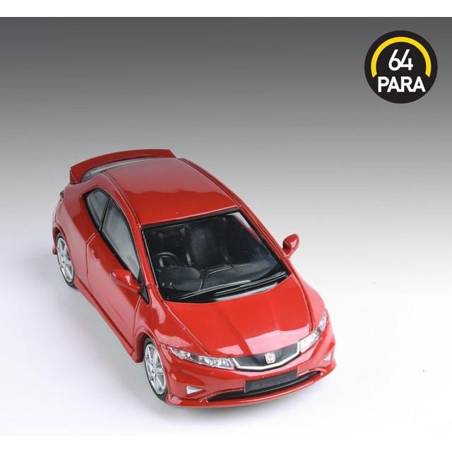 PARA64 1/64 ホンダ シビック タイプR FN2 ミラノレッド LHD 完成品