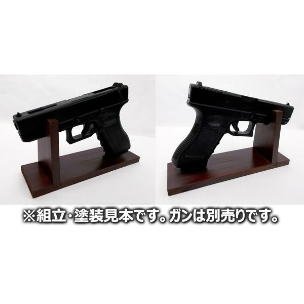 当店オリジナル！ 木製ガンスタンド 未塗装・未組立タイプ 日本製 送料