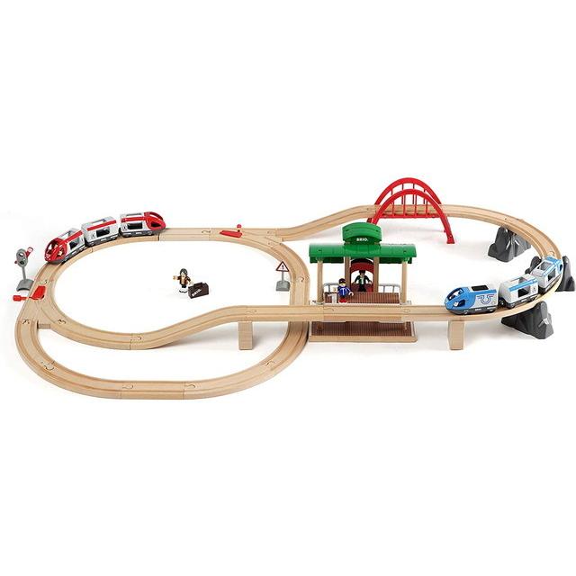 ☆単4電池2本プレゼント】 トラベルレールセット 33512 BRIO WORLD