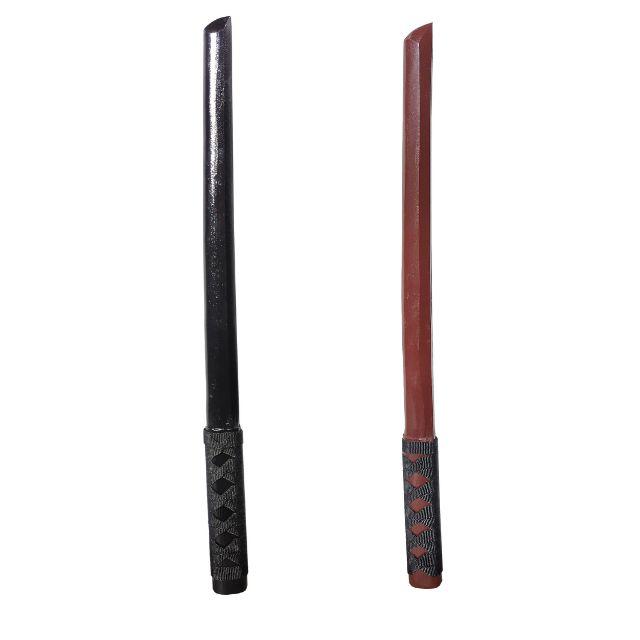 割安居合刀大刀(下緒無し)と木刀黒セット 割安居合刀大刀(下緒無し)と木刀黒セット 割安居合刀大刀(下