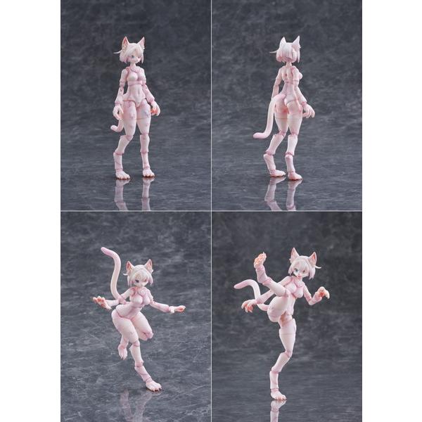 アオシマ けもプラ カオマニー+ニホンオオカミ ノンスケール 色分け済