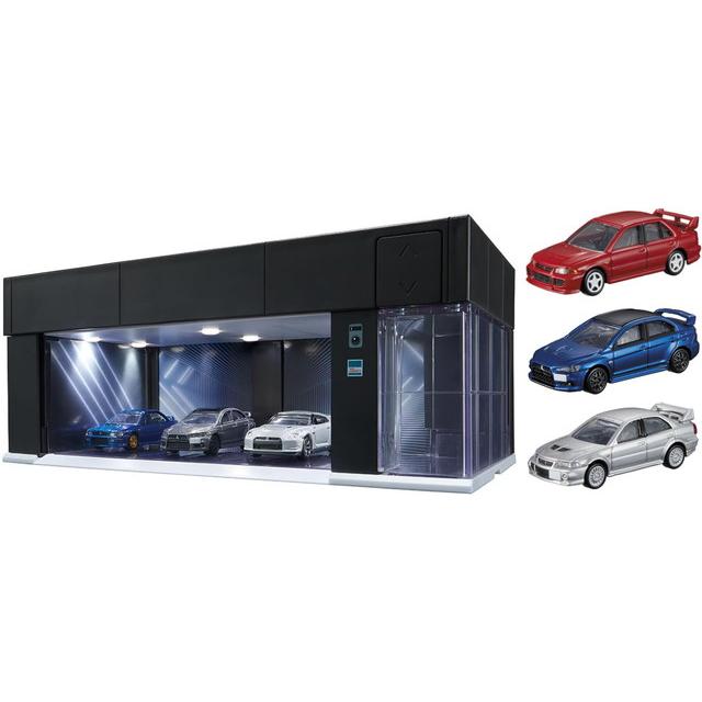 2点セット(トミカ3台)】トミカプレミアム tomica GARAGE PREMIUM BLACK