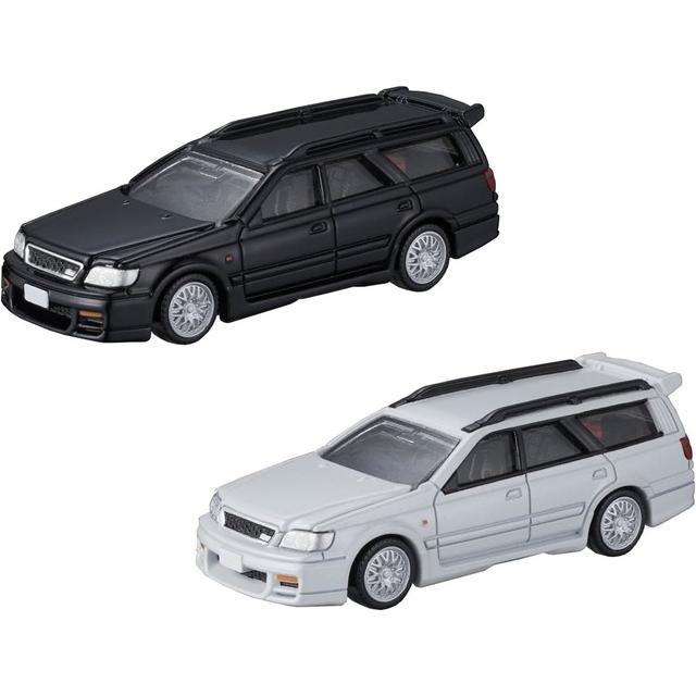 2点セット】トミカプレミアム 50 日産 ステージア 発売記念 ＆ 通常