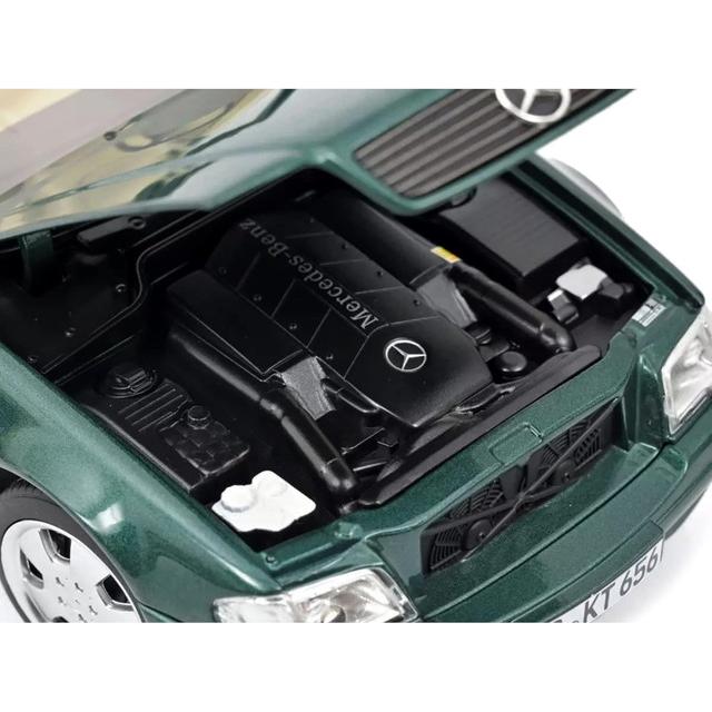 NOREV 1/18 メルセデス・ベンツ SL 500 1999 メタリックグリーン 完成品ダイキャストミニカー 183753　送料無料_1