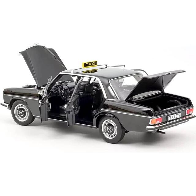 NOREV 1/18 メルセデス・ベンツ 200 1968 タクシー ブラック 完成品ダイキャストミニカー 183776　送料無料_1