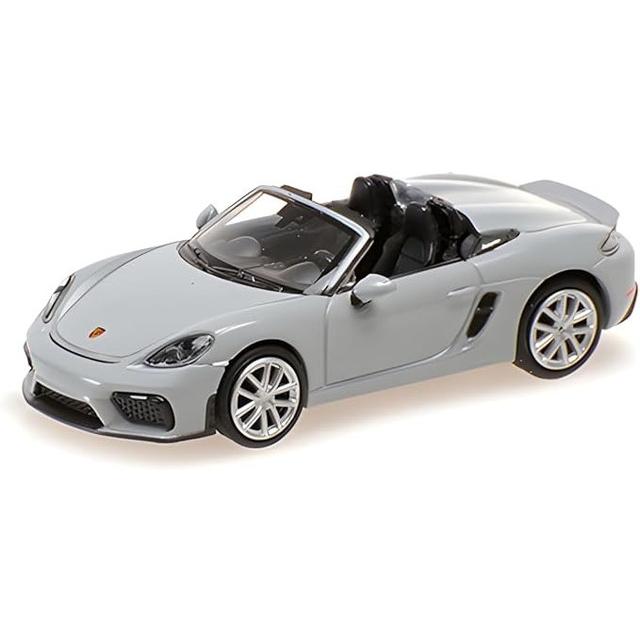 MINICHAMPS 1/87 ポルシェ 718 スパイダー (981) 2019 グレー 完成品