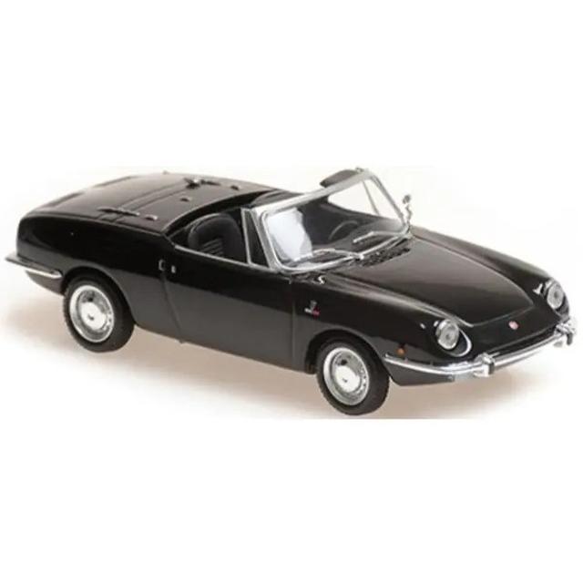 MINICHAMPS 1/43 フィアット 850 スポーツ スパイダー 1968 ブラック