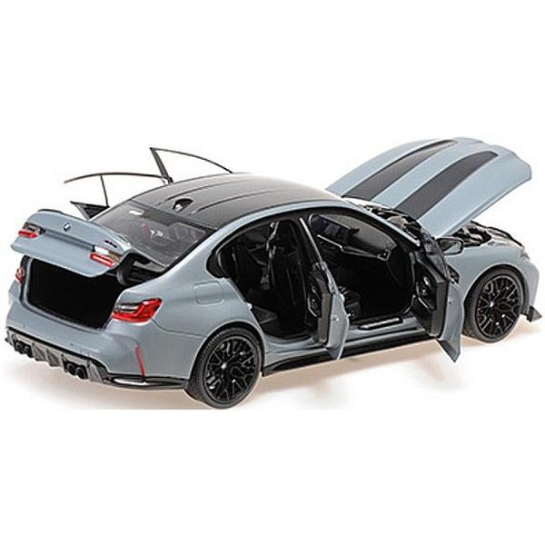 MINICHAMPS 1/18 BMW M3 CS 2023 グレーメタリック 完成品ダイキャスト
