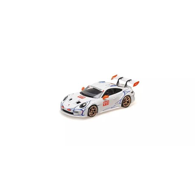 MINICHAMPS 1/18 ポルシェ 911 (992) GT3RS 2023 ホワイト/オレンジ