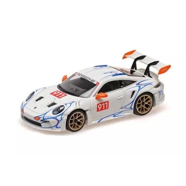 MINICHAMPS 1/43 ポルシェ 911 (992) GT3RS 2023 ホワイト/オレンジ