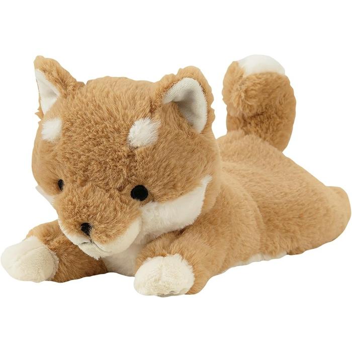 ミニクッション くたっとびより シバイヌ 全長約30cm ぬいぐるみ 27108