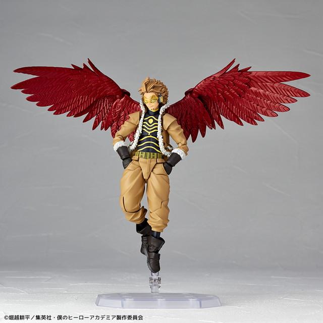 12月下旬頃発売予定　リボルテック アメイジング・ヤマグチ 僕のヒーローアカデミア ホークス (全高約155mm ノンスケール 塗装済 可動フィギュア)　送料無料_2