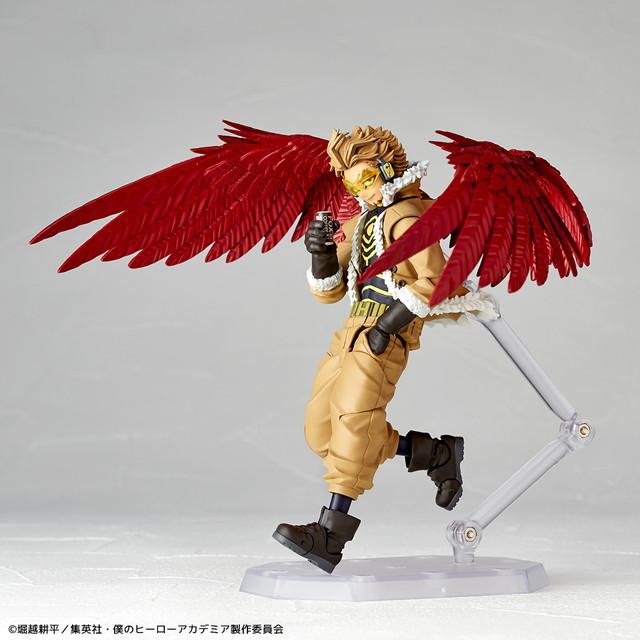 12月下旬頃発売予定　リボルテック アメイジング・ヤマグチ 僕のヒーローアカデミア ホークス (全高約155mm ノンスケール 塗装済 可動フィギュア)　送料無料_5