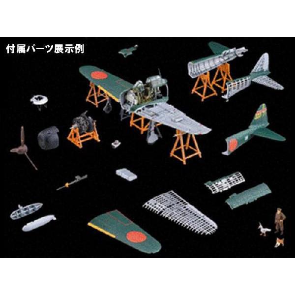 彩色済みプラモデル 内部構造再現模型 1/48 零式艦上戦闘機 零戦52型甲