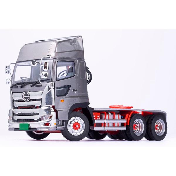 1/50 日野プロフィア6×4 ハイルーフ ライトガンメタリック トラクタ 完成品 :: 車 & バイク :: 日野プロフィアSS 6×4 ハイルーフ ライト