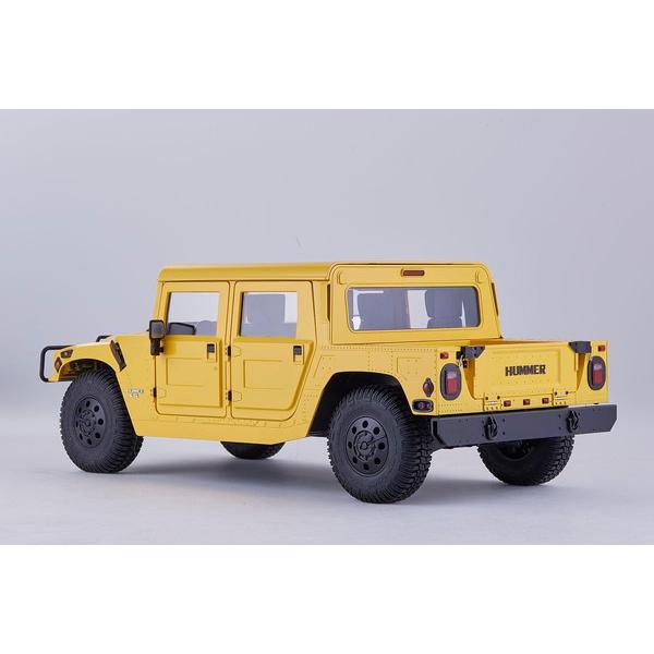 FMS 1/12 リアリスティックRC完成モデル ハマー H1 アルファ イエロー