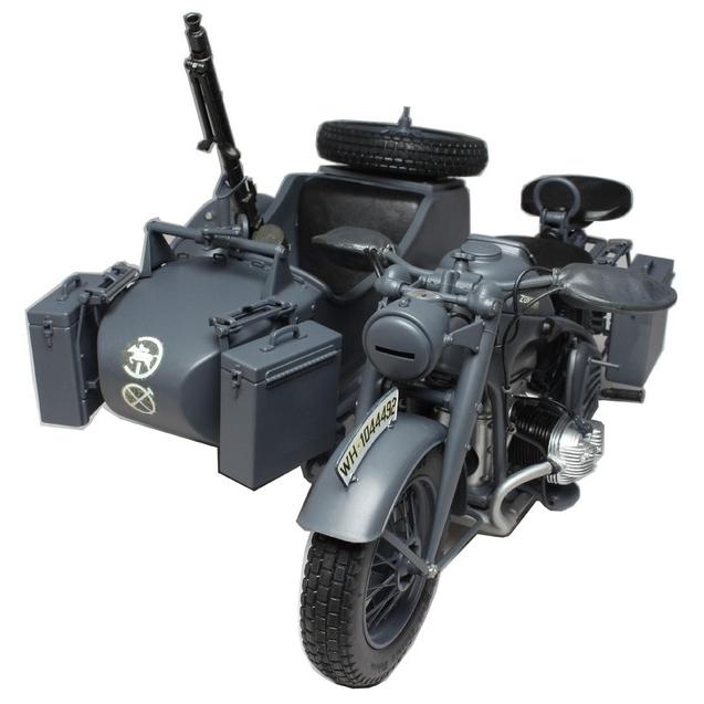 イタレリ 1/9 WW.II ドイツ軍 ツェンダップ KS750 サイドカー
