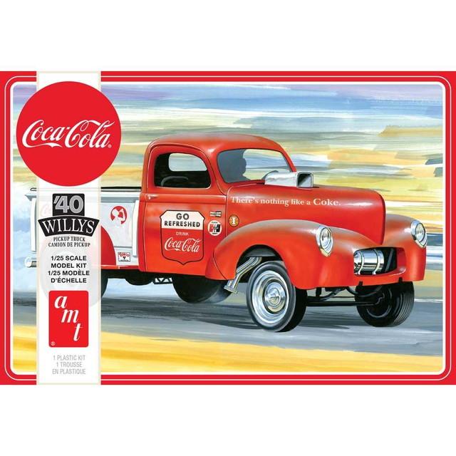 AMT 1/25 1940 ウイリス・ピックアップ ギャッサー コカ・コーラ 